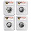 2014 4-Coin 50th Anniv Kennedy 1/2 Dollar Set MS/PF-70 PCGS (FS)