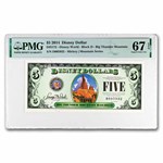 2014 $5.00 (A) Thunder Mountain Railroad CU-67 EPQ PMG (DIS#172)