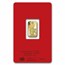 2014 5 gram Gold Bar - PAMP Suisse Year of the Horse (In Assay)