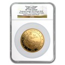 2014 5 oz Gold $100 Gold Union George T. Morgan Gem Proof NGC
