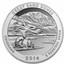 2014 5 oz Silver ATB Great Sand Dunes MS-69 PL NGC