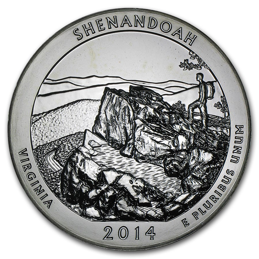 2014 5 oz Silver ATB (Random Park, Scruffy)