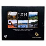 2014 America the Beautiful Quarters Uncirculated Set