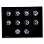2014 America the Beautiful Quarters Uncirculated Set