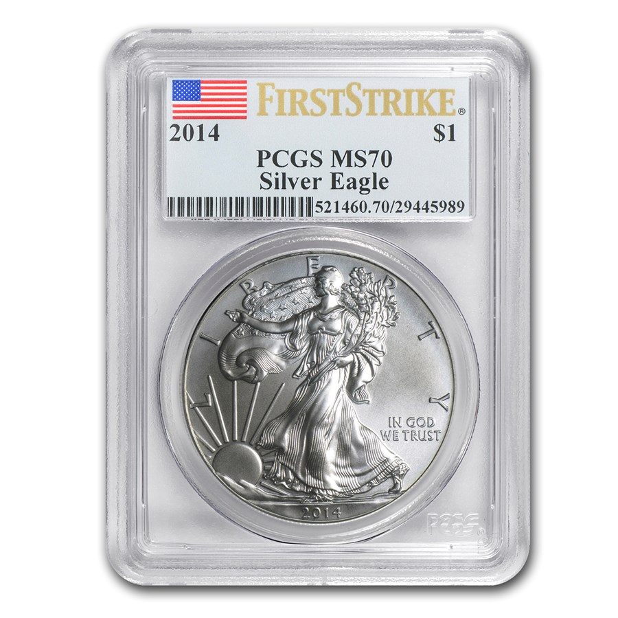 2014 American Silver Eagle MS-70 PCGS (FirstStrike®)