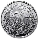 2014 Armenia 1/4 oz Silver 100 Drams Noah’s Ark