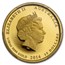 2014 AUS 1/10 oz Gold Lunar Horse PR-70 PCGS DCAM (Flag Label)