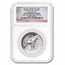 2014 AUS 1 oz Silver Lunar Horse PF-69 NGC UC High Relief (Flag)