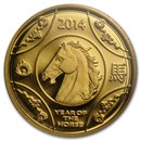 2014 Australia 1/10 oz Proof Gold Year of the Horse