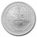 2014 Australia 1/2 oz Silver Battle of The Coral Sea BU