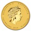 2014 Australia 1/4 oz Gold Lunar Horse BU (Series II)