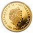 2014 Australia 1 oz Gold Kangaroo PR-69 PCGS DCAM FS (25th Anniv)