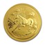 2014 Australia 1 oz Gold Lunar Horse BU (Series II)