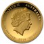 2014 Australia 1 oz Gold Lunar Horse Prf (SII, UHR, Box & COA)