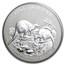 2014 Australia 1 oz Silver Kangaroo (In Capsule)