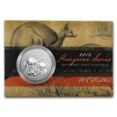 2014 Australia 1 oz Silver Kangaroo (In Display Card)
