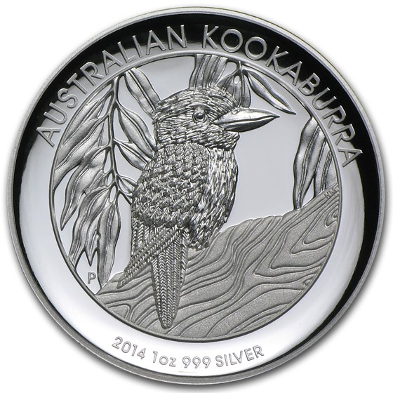 2014 Australia 1 oz Silver Kookaburra Proof (High Relief) 2014 Australia 1 oz Silver Kookaburra Proof (High Relief)