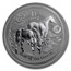 2014 Australia 1 oz Silver Lunar Horse BU (SII, Lion Privy)