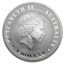 2014 Australia 1 oz Silver Saltwater Crocodile BU