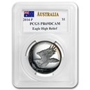 2014 Australia 1 oz Silver Wedge Tailed Eagle PR-69 PCGS