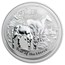 2014 Australia 10 oz Silver Lunar Horse BU (SII)