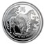 2014 Australia 5 oz Silver Lunar Horse Proof (SII)