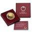 2014 Austria Proof Gold €100 Wildlife in our Sights (Wild Boar)