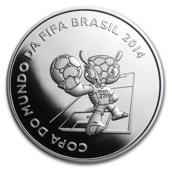 2014 Brazil Silver FIFA World Cup Brazil™ Mascot Proof 2014 Brazil Silver FIFA World Cup Brazil™ Mascot Proof