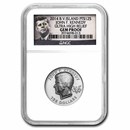 2014 BVI 1 oz Platinum $125 John F. Kennedy Gem Proof NGC (UHR)