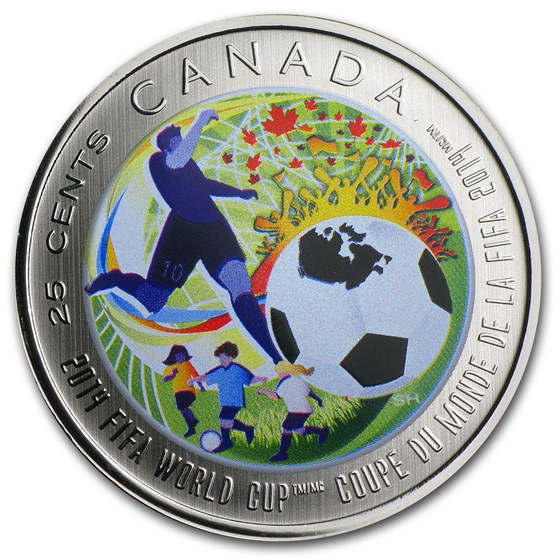 2014 Canada $0.25 2014 FIFA World Cup™ (Colored) 2014 Canada $0.25 2014 FIFA World Cup™ (Colored)
