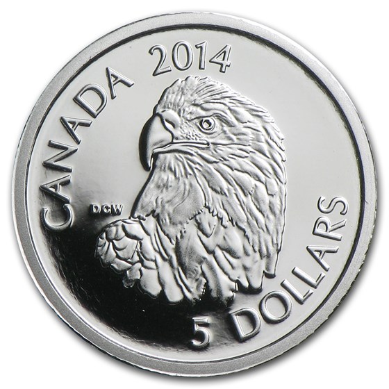2014 Canada 1/10 oz Proof Platinum $5 Bald Eagle 2014 Canada 1/10 oz Proof Platinum $5 Bald Eagle