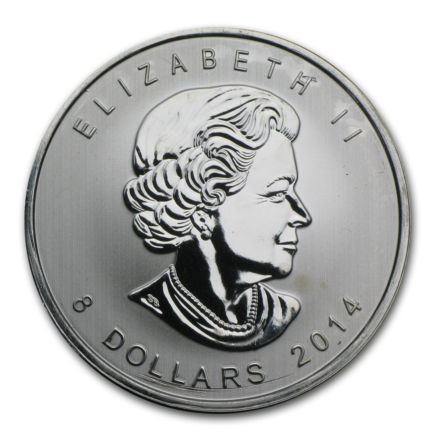Buy 2014 Canadian 1.5 oz Silver Arctic Fox BU (Abrasions) | APMEX