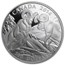 2014 Canada 1 oz Silver $100 Rocky Mountain Bighorn Sheep