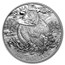 2014 Canada 1 oz Silver $100 The Grizzly Bear (Capsule Only)