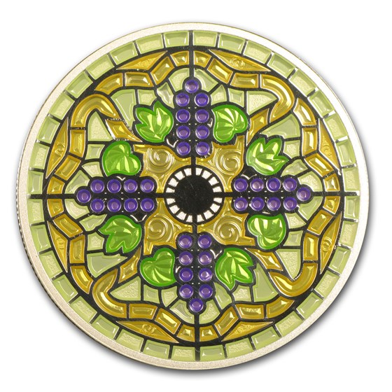2014 Canada 1 oz Silver $20 Casa Loma Stained Glass 2014 Canada 1 oz Silver $20 Casa Loma Stained Glass