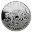 2014 Canada 1 oz Silver $20 Cougar Atop a Mountain