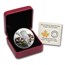 2014 Canada 1 oz Silver $20 Cougar Perched on a Maple Tree