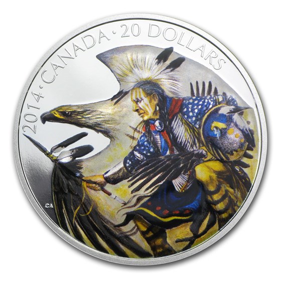 2014 Canada 1 oz Silver $20 Legend of Nanaboozhoo (w/Box & COA) 2014 Canada 1 oz Silver $20 Legend of Nanaboozhoo (w/Box & COA)