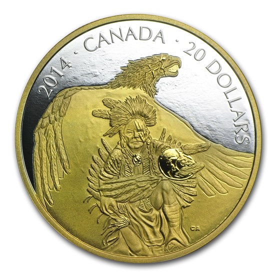 2014 Canada 1 oz Silver $20 Nanaboozhoo and The Thunderbird 2014 Canada 1 oz Silver $20 Nanaboozhoo and The Thunderbird