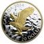 2014 Canada 1 oz Silver $20 Perched Bald Eagle