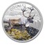 2014 Canada 1 oz Silver $20 The Caribou Reindeer