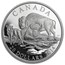 2014 Canada 1 oz Silver Bison A Family at Rest Proof
