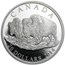 2014 Canada 1 oz Silver Bison The Bull & His Mate Proof