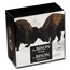 2014 Canada 1 oz Silver Bison The Fight (Box & COA)