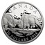 2014 Canada 1 oz Silver Bison The Fight (Box & COA)