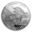 2014 Canada 1 oz Silver Majestic Bald Eagle PF-70 Matte NGC