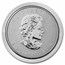 2014 Canada 1 oz Silver Maple Leaf Lunar Horse Privy (Spots)
