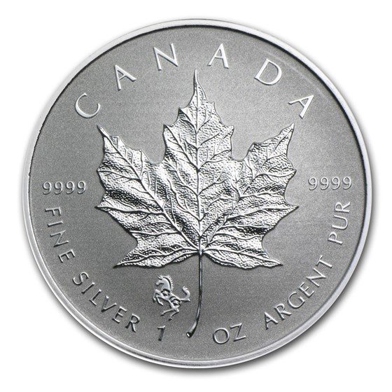 2014 Canada 1 oz Silver Maple Leaf Lunar Horse Privy 2014 Canada 1 oz Silver Maple Leaf Lunar Horse Privy