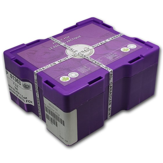 2014 Canada 300-Coin 1.5 oz Silver $8 Arctic Fox (Sealed Box) 2014 Canada 300-Coin 1.5 oz Silver $8 Arctic Fox (Sealed Box)