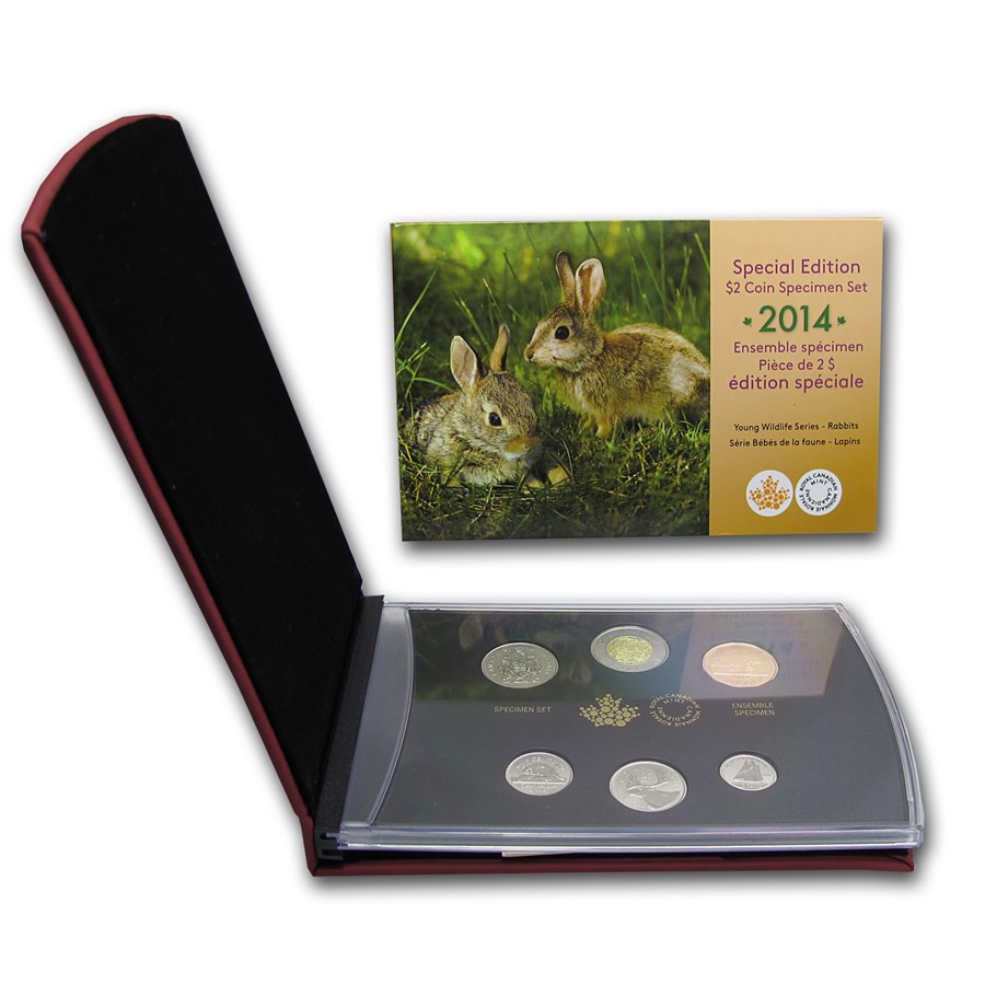 Buy 2014 Canada 6-Coin Special Edition Baby Rabbits Specimen Set | APMEX